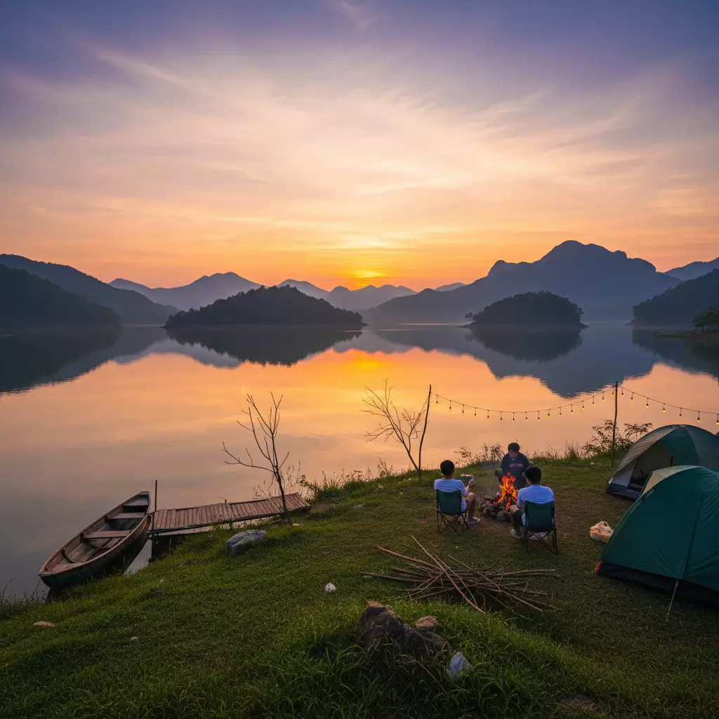 Trải nghiệm cắm trại săn mây và ngắm hoàng hôn lãng mạn tại Đắk Nông
