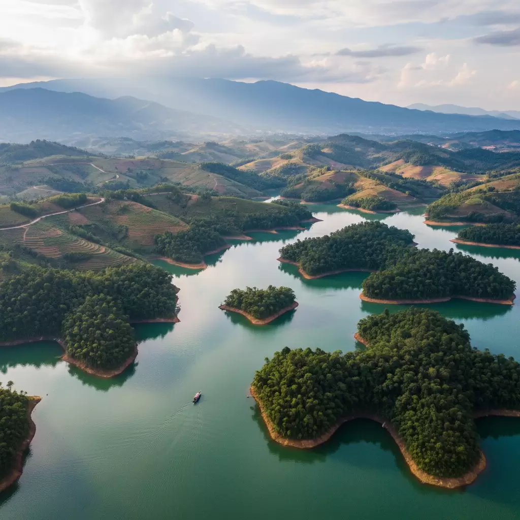 Vẻ đẹp kỳ vĩ của hồ Tà Đùng  Hạ Long trên cạn của Tây Nguyên