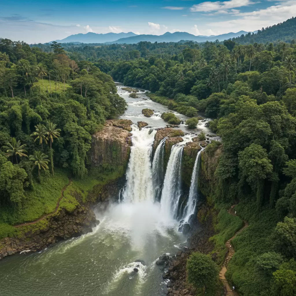 Thác Dray Sáp  Biểu tượng hùng vĩ của núi rừng Tây Nguyên