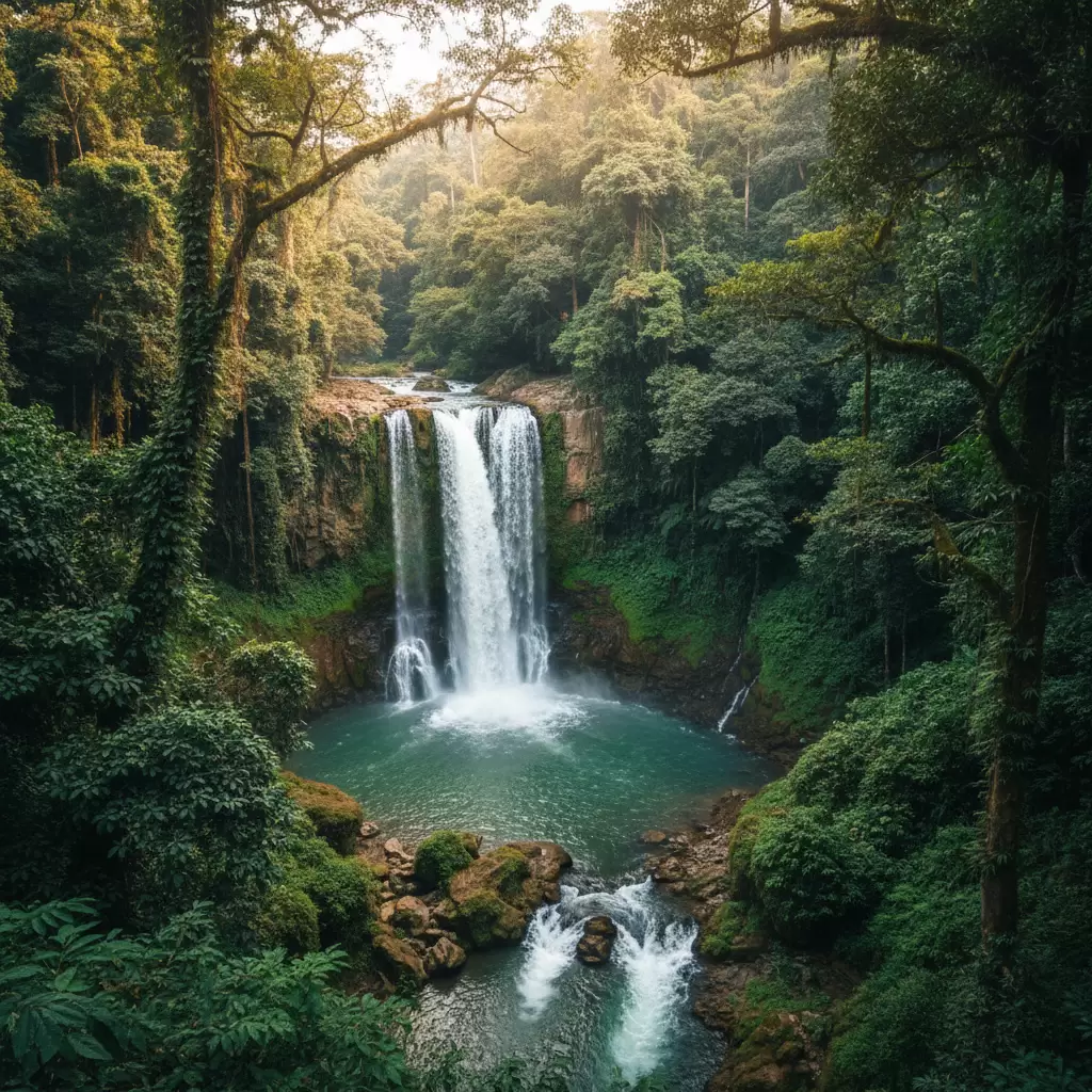 Toàn cảnh vẻ đẹp kỳ vĩ của thác Liêng Nung giữa đại ngàn Tây Nguyên