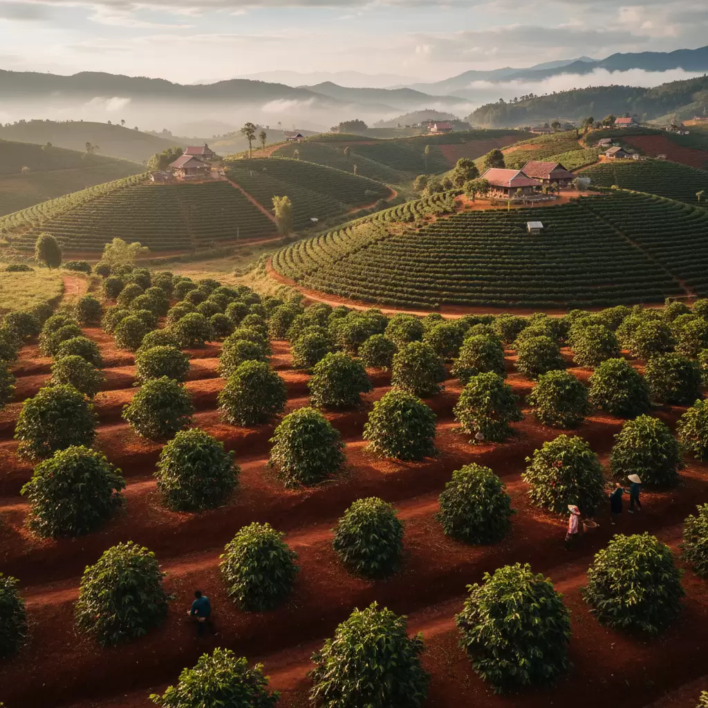 Thổ nhưỡng đất đỏ bazan đặc trưng của vùng cao nguyên Đắk Lắk