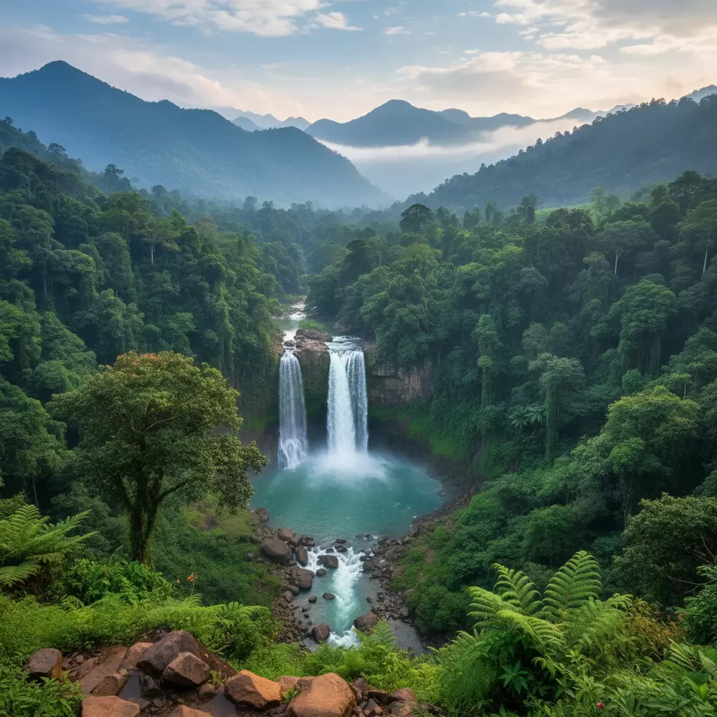 Vẻ đẹp hoang sơ và hùng vĩ của đại ngàn Đắk Nông chào đón du khách