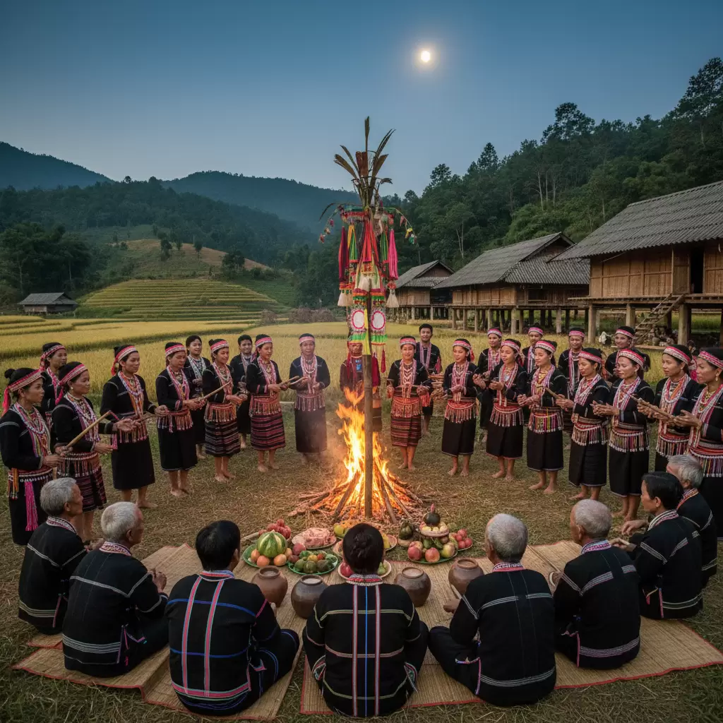 Nghi lễ cúng mừng lúa mới trang trọng của người MNông