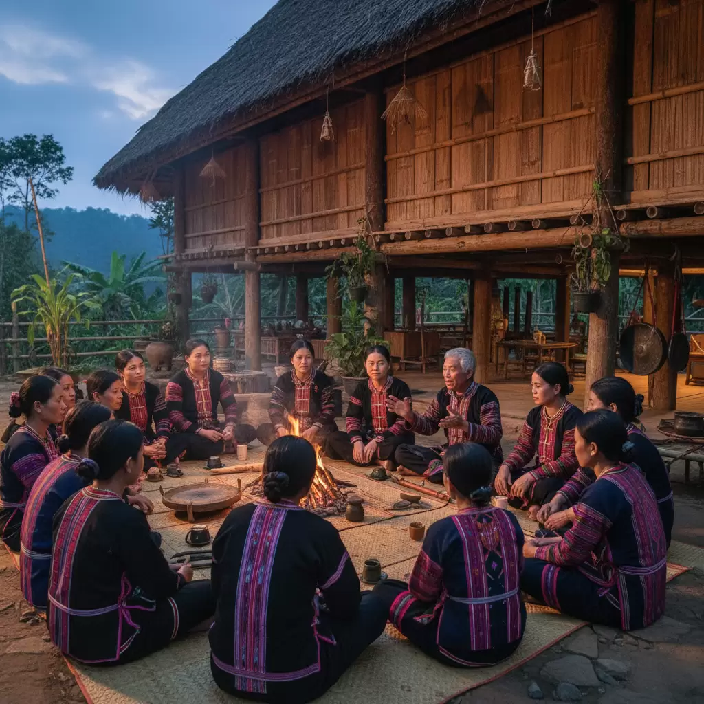 gemini_image_1769684330-1 Sử thi Ot NRông góp phần gắn kết cộng đồng và giáo dục truyền thống cho thế hệ trẻ