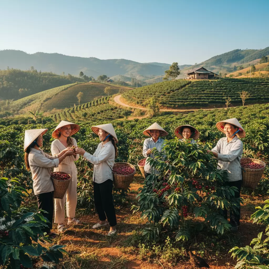 Trải nghiệm thực tế các hoạt động nông nghiệp cùng người dân địa phương