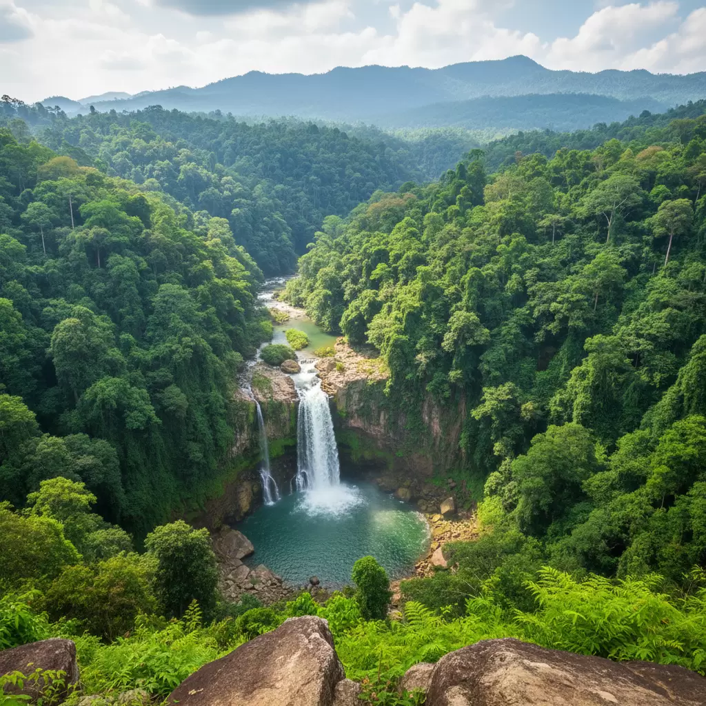 Vẻ đẹp hoang sơ và kỳ vĩ của núi rừng Đắk Nông thu hút giới trẻ