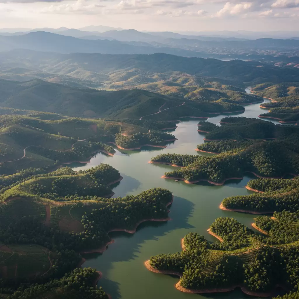 Hồ Tà Đùng  Vịnh Hạ Long trên cạn của vùng đất Đắk Nông