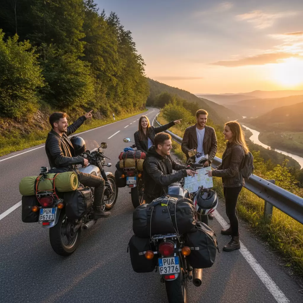 Du lịch nhóm bằng xe máy giúp tiết kiệm chi phí và tăng tính trải nghiệm