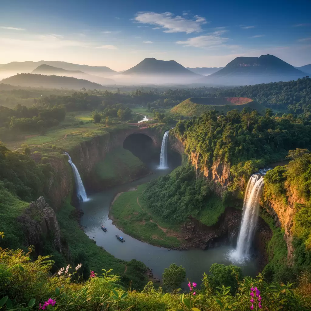 Vẻ đẹp kỳ vĩ của Công viên Địa chất Toàn cầu UNESCO Đắk Nông